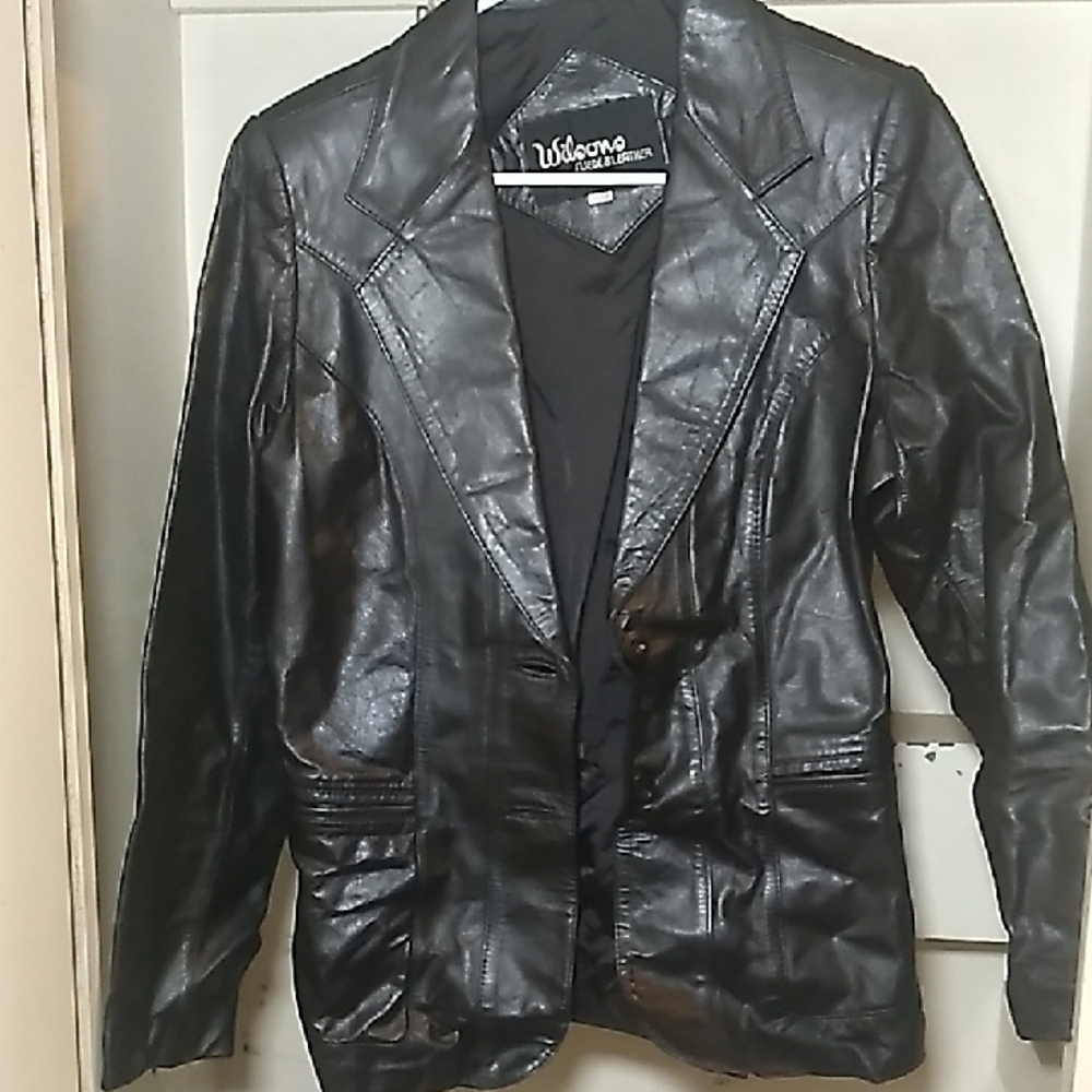 Wilson Women's Black Leather Jacket